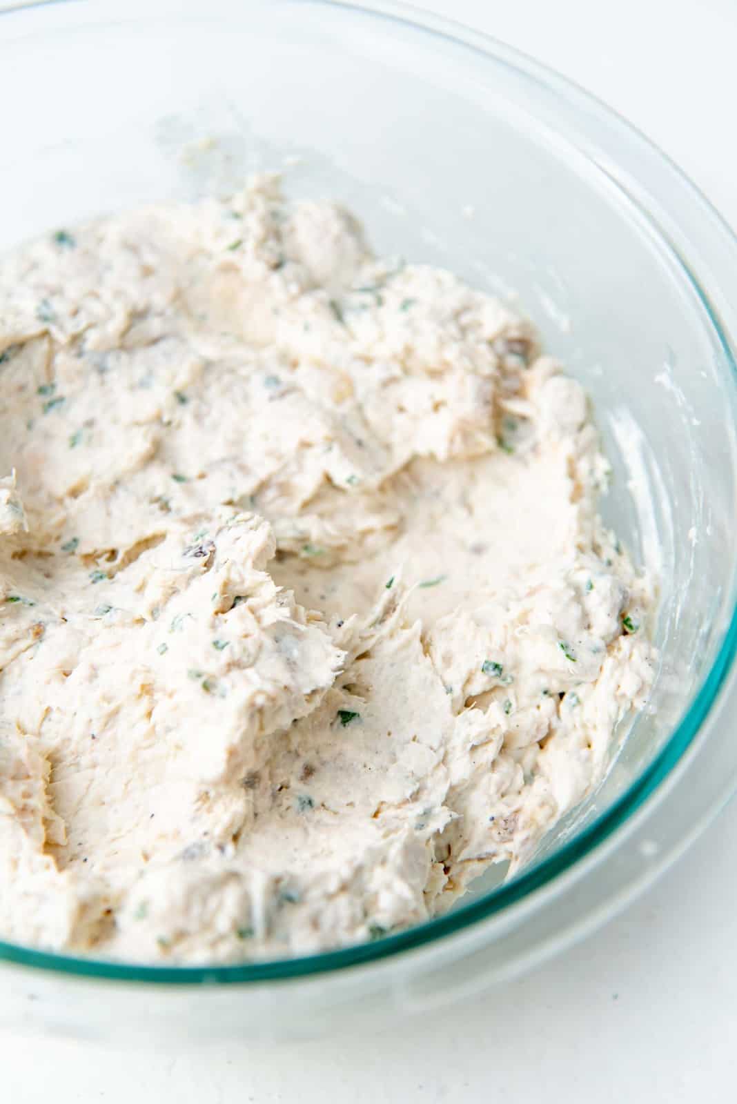Creamy cream cheese chicken filling