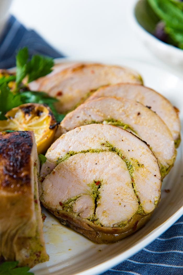 Learn how to make a Turkey Roulade - Step by step instruction on how to prepare turkey breast into a boneless roulade that is perfect for Thanksgiving!
