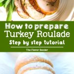 Learn how to make a Turkey Roulade - Step by step instruction on how to prepare turkey breast into a boneless roulade that is perfect for Thanksgiving!